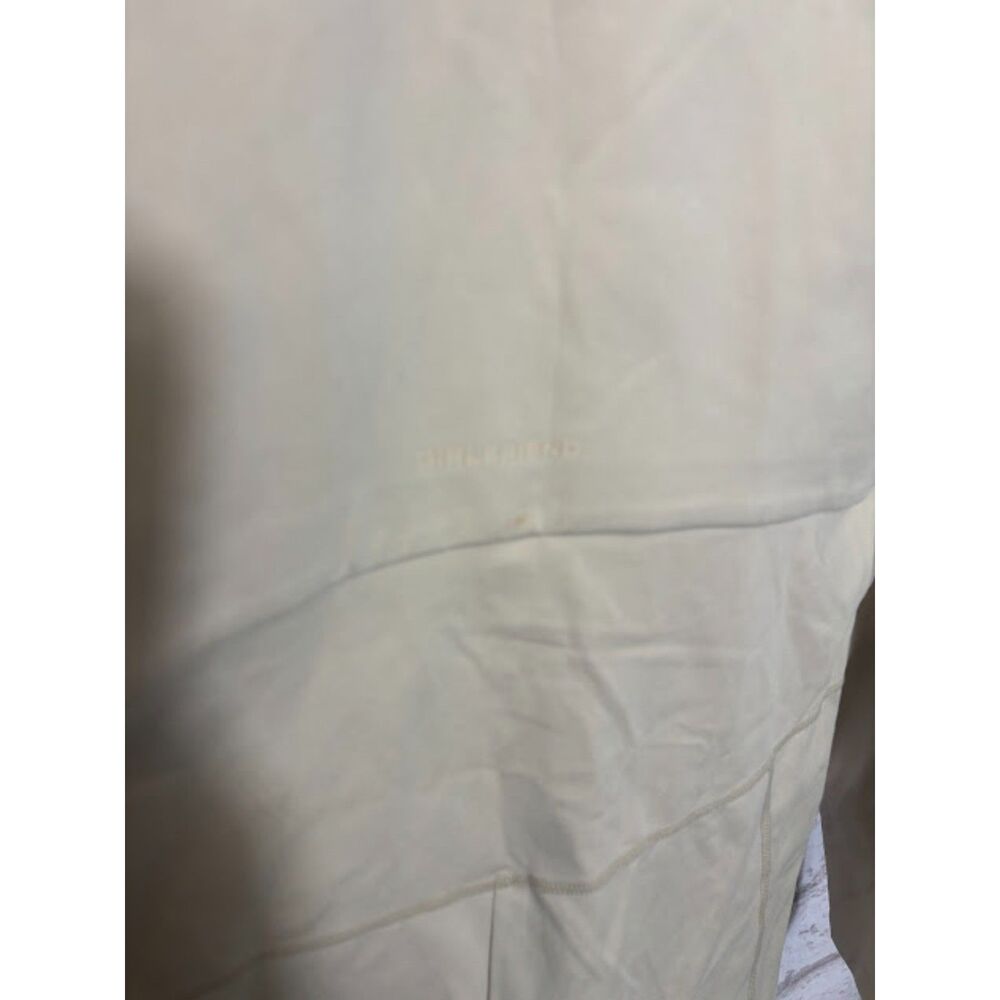 Girlfriend Collective Kelsey seamed unitard size XXL Beige Light Tan Workout Set - Picture 6 of 6